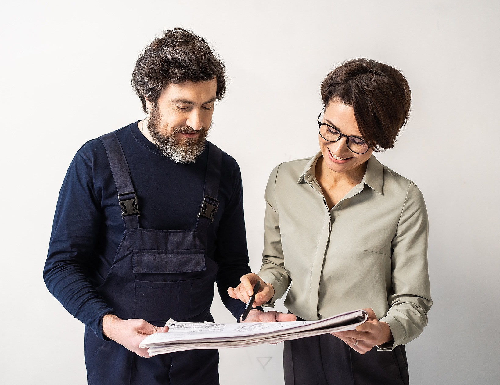 Заказчик и монтажник