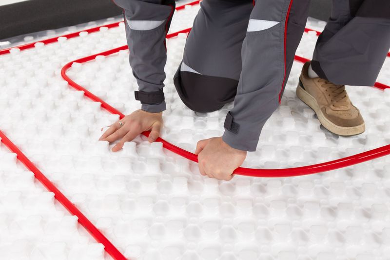 Монтаж теплого пола